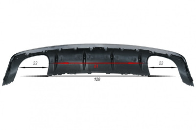 Estrattore posteriore tipo s3 per a3 8v sedan (1)