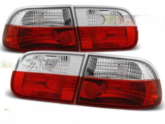 FANALI POSETRIORI HONDA CIVIC0 91-95 3D ROSSO BIANCO