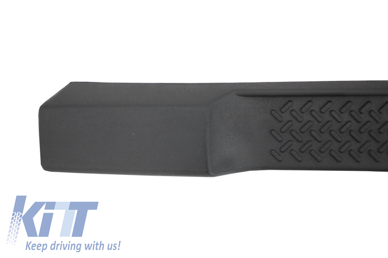 Pedane laterali adatto per Jeep Wrangler Rubicon JK (2007-2017) 2 Porte Design retrò - immagine 3