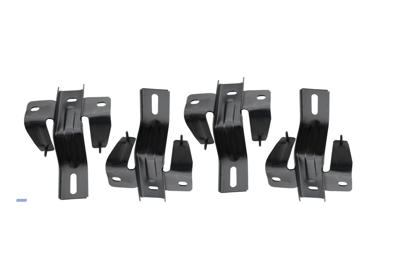 Pedane laterali adatto per Jeep Wrangler Rubicon JK (2007-2017) 2 Porte Design retrò - immagine 5
