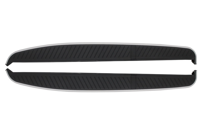 Pedane Pedane Laterali adatte per Land Range Rover Sport L320 (2005-2013) con Battitacco Pretagliati - immagine 8