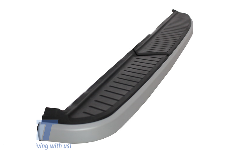 Pedane Pedane Laterali adatte per Land Range Rover Sport L320 (2005-2013) con Battitacco Pretagliati