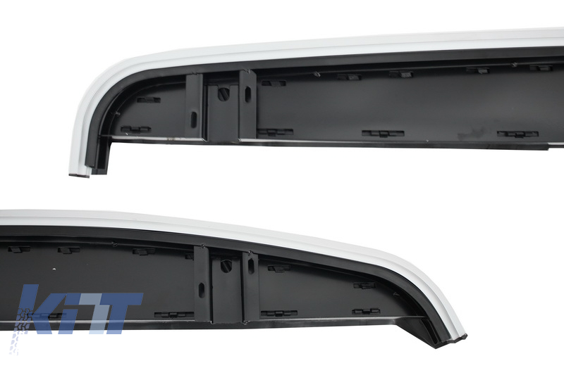 Pedane Pedane Laterali adatte per Land Range Rover Sport L320 (2005-2013) con Battitacco Pretagliati - immagine 3