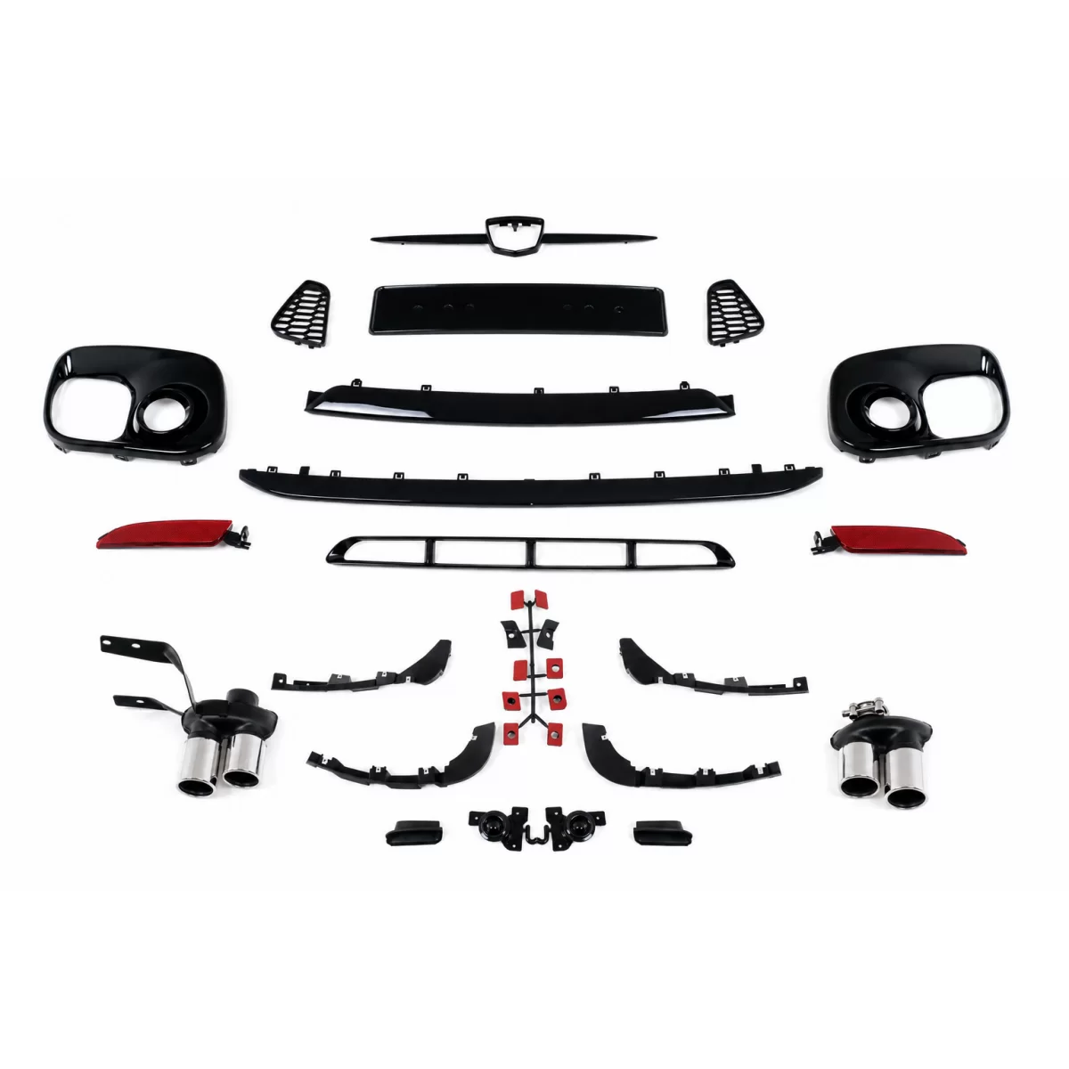 Complete body kit fiat 500 2007 2015