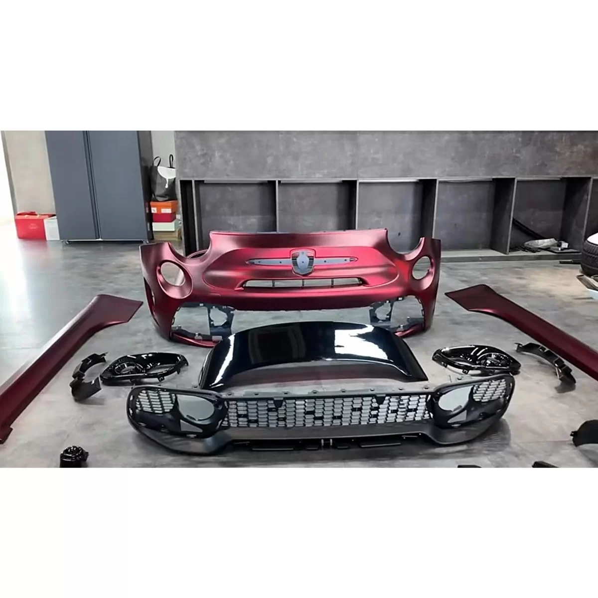 Complete body kit fiat 500 2007